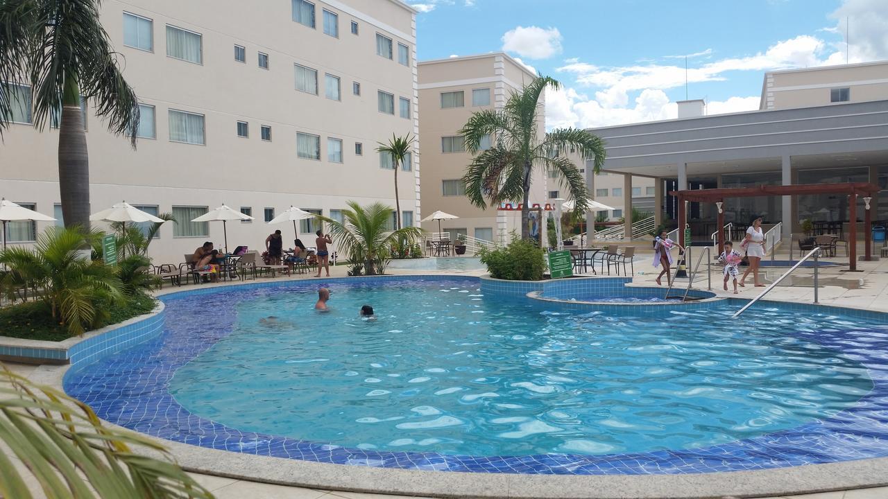 Apartamento Encontro Da Aguas Caldas Novas Bagian luar foto
