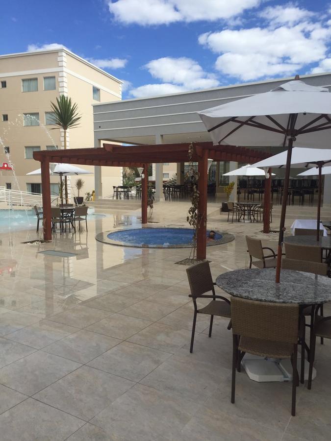 Apartamento Encontro Da Aguas Caldas Novas Bagian luar foto