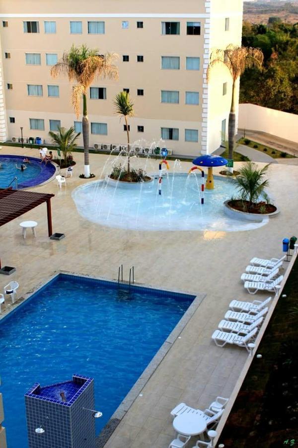 Apartamento Encontro Da Aguas Caldas Novas Bagian luar foto